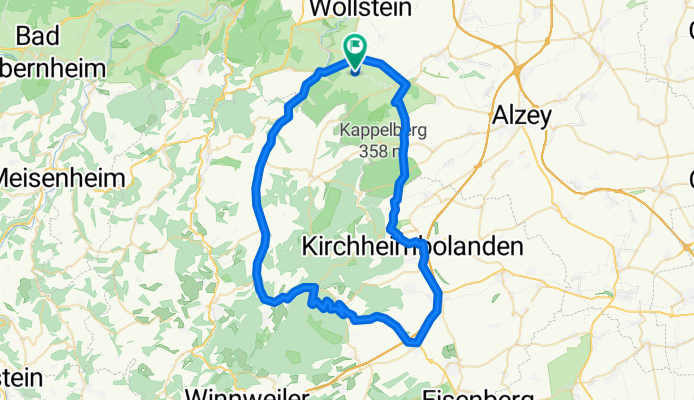 Open this route in Bikemap Web