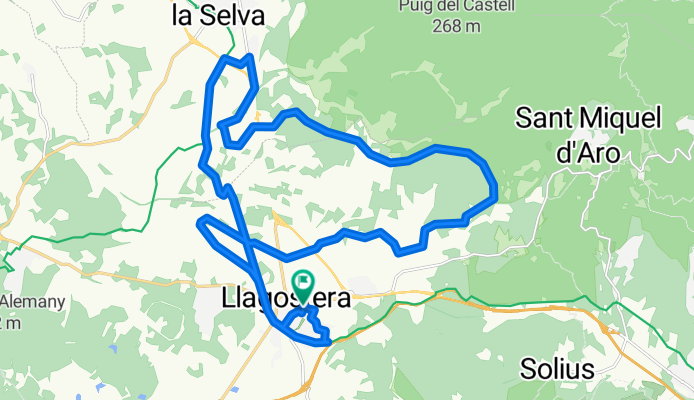 Carrer Lleó I 37, Llagostera to Carrer Lleó I 37, Llagostera