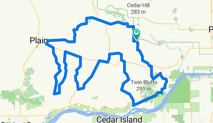 W. of Sauk City