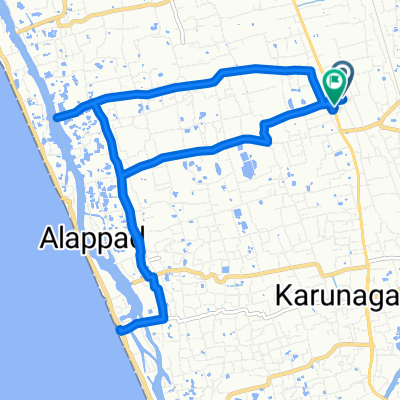 Puthiyakavu Road, Kulasekharapuram to Panvel - Kochi - Kanyakumari Highway, Kulasekharapuram
