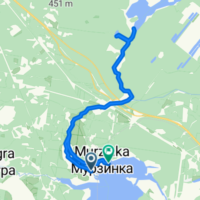 Маршрут в Неизвестная Дорога, Мурзинка
