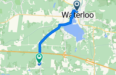 Route in der Bikemap App öffnen