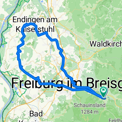 Hauptstraße 24, Kirchzarten nach Dr.-Gremmelsbacher-Straße 40, Kirchzarten