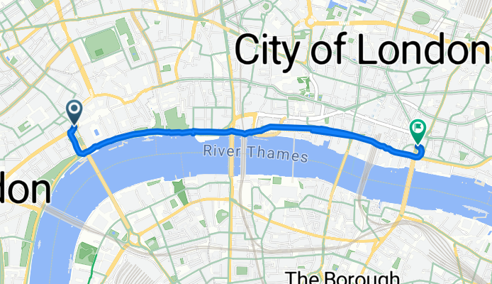 Quietway 1, London to Monument Street, London