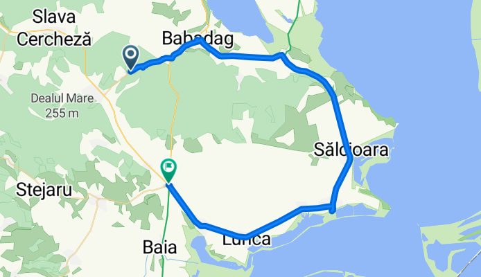 Două Cantoane - Slava Cercheza - Babadag - Jurilovca - Baia