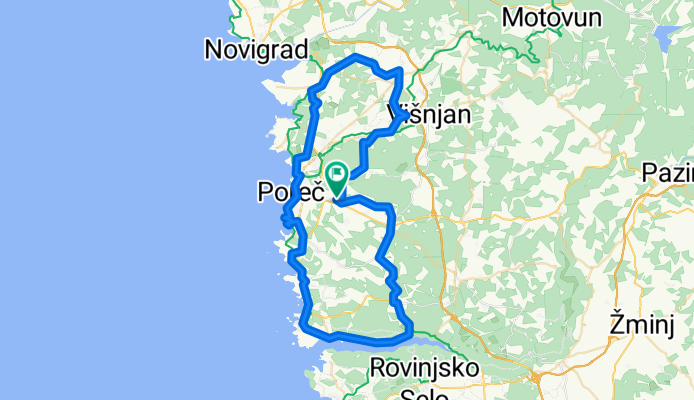 Kroz šumu Kontija pa uz more