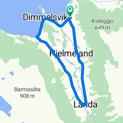 Omvikdalen valley round trip