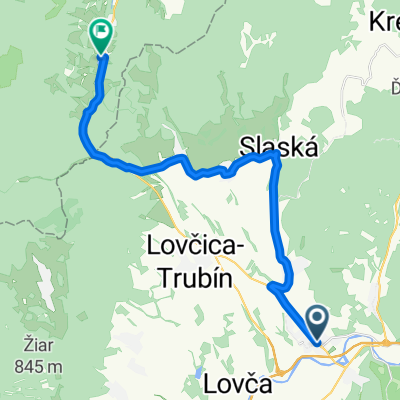 ZH- Slaská- N.Lehota - Handlov. rybník