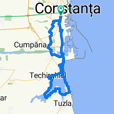 Constanța - Eforie Sud- Techirghiol - Agigea - Lazu - Constanța