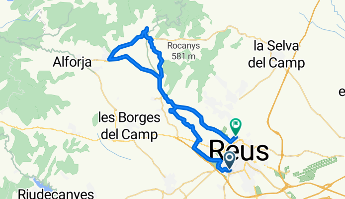 Passatge dels Grallers 12, Reus to Carrer Duesaigües 29, Reus