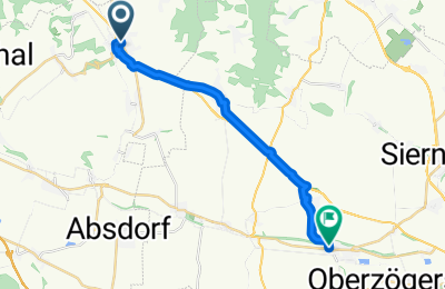 Route in der Bikemap App öffnen