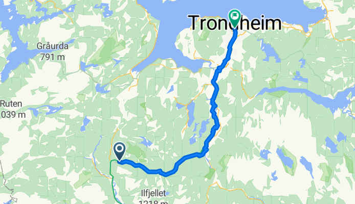 Løkken Verk to Trondheim