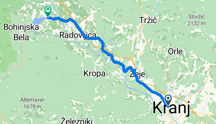 kranj-bled-kranj
