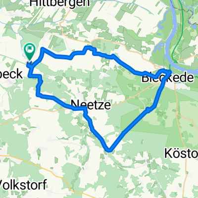 Radtour für Freunde 2. Variante