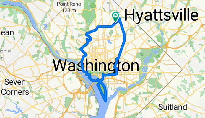 Allison Street Northeast 66, Washington to Harewood Road Northwest 21, Washington