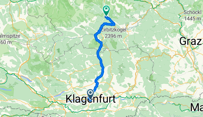 Klagenfurt nach Hauptstraße (Möderbrugg), 8763 Pölstal