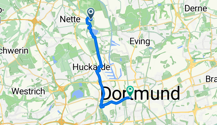 Neuer Emscherweg nach Dortmund-City