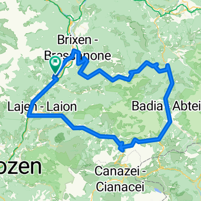 Erste Etappe Dolomiti 2012