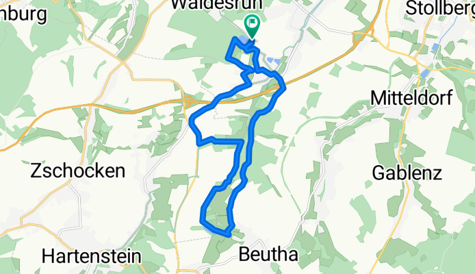 Längs des Beuthenbaches bei Niederwürschnitz 1