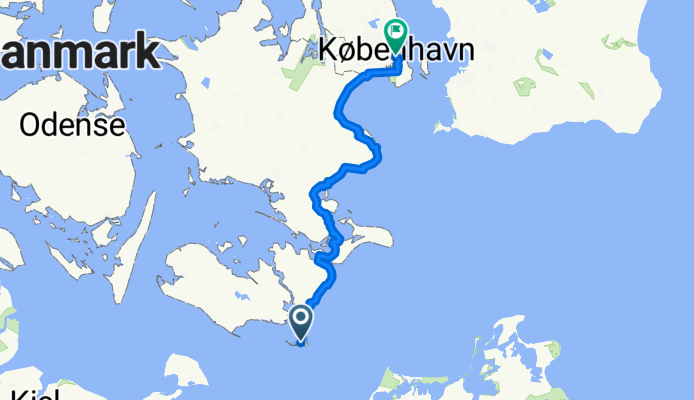 Kopenhagen - Rostock CLONED FROM ROUTE 293373