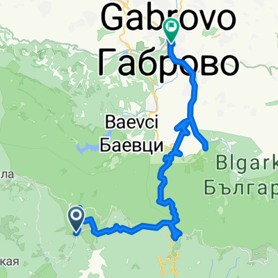 From Uzana via Shipka to Gabrovo