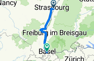 Route in der Bikemap App öffnen