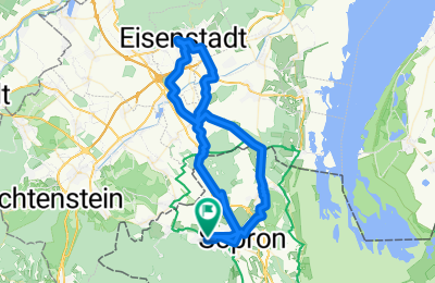 Route in der Bikemap App öffnen