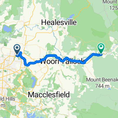 Lilydale to Warburton Rail Trail - Gravel