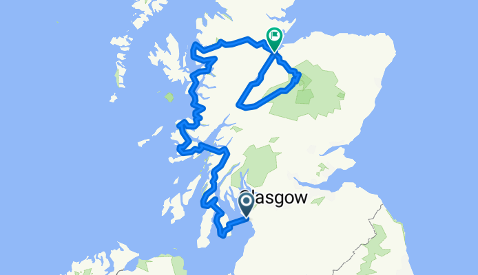 Route Schotland Fietsjunks 
