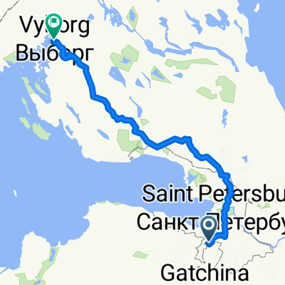 улица Современников, 13/2, Ломоносовский район до набережная 30-го Гвардейского Корпуса, Выборг