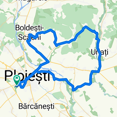 Ploiesti - Bucov - Boldesti-Scaeni - Seciu - Galmeia - Plopu - Varbila - Jercalai - Urlati - Schiau - Albesti-Paleologu - Darvari - Pantazi - Ploiesti