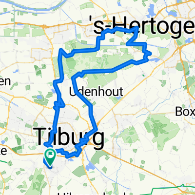 NO 85 - Goirle - Snelfietsroute Tilburg Waalwijk - Nieuwkuik &gt; Cromvoirt &gt; Drunense Duinen - Berkel-Enschot - Goirle