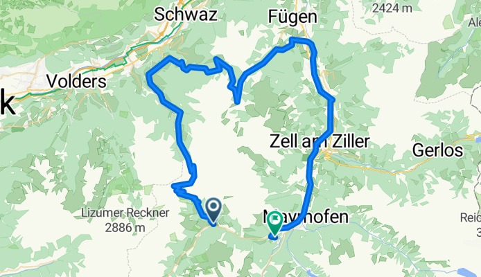 Geiseljoch - Zillertal - Runde