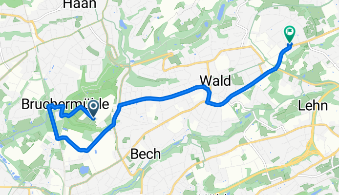 Solingen nach Focher Straße 132, Solingen