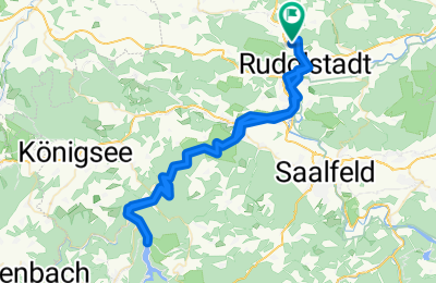 Route in der Bikemap App öffnen
