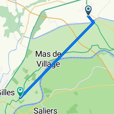 D6113, Bellegarde nach D179 12, Saint-Gilles
