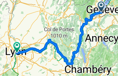 Route in der Bikemap App öffnen