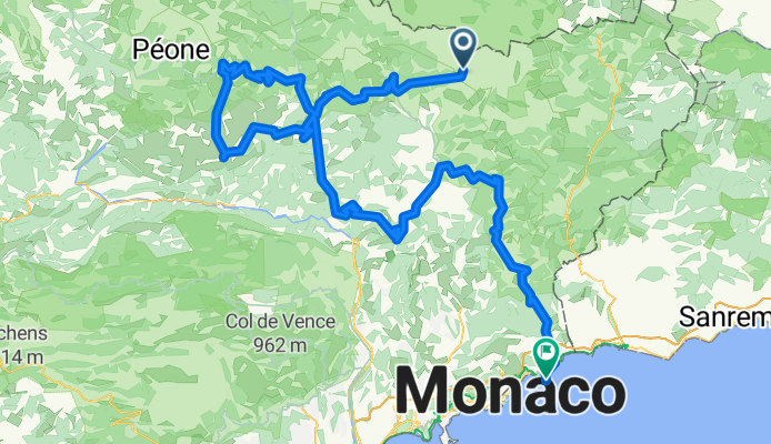 Menton - Madone de Fenestre