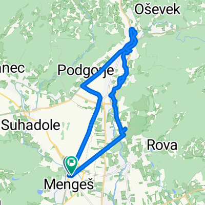 Slovenska cesta 1, Mengeš to Glavni trg 18B, Mengeš