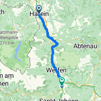 Alpen Day 2 Hallein to Bischofshofen