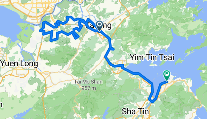 Moderate route