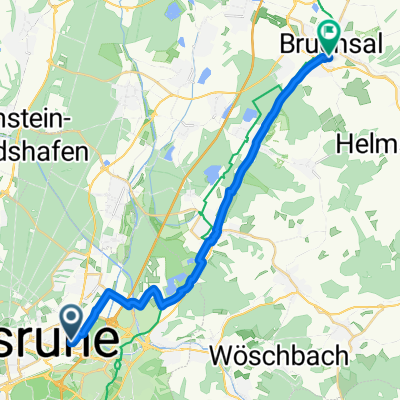 Bruchsal Karlsruhe - geteert
