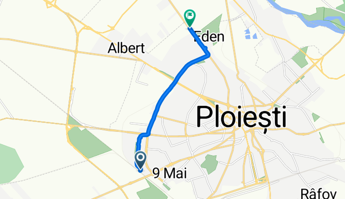 Strada Soldat Erou Arhip Nicolae, 3A, Ploieşti to Strada Găgeni, Blejoi