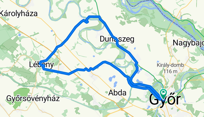 Káptalandomb 20, Győr - Káptalandomb 28, Győr