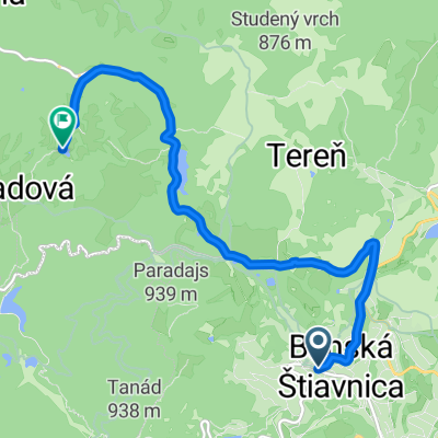B.Štiavnica - Čer.Studňa- Rozgrund- Banky