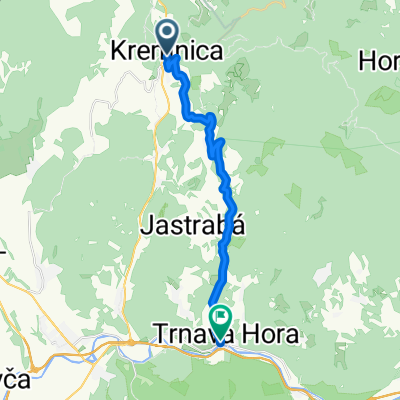 Kremnica - Nevoľné - Ihráč - Tmavá Hora
