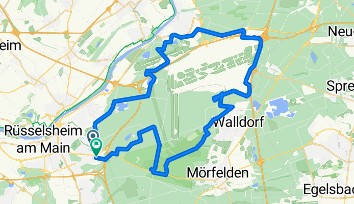rund um den Flughafen Frankfurt