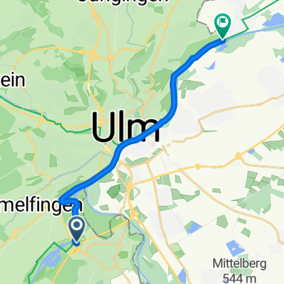 EuroVelo 6 - Atlantic-Black Sea - part Germany - Baden-Württemberg