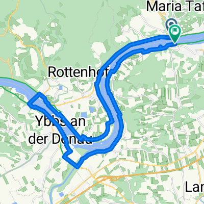 Donau-Bike-Event kleine Route West