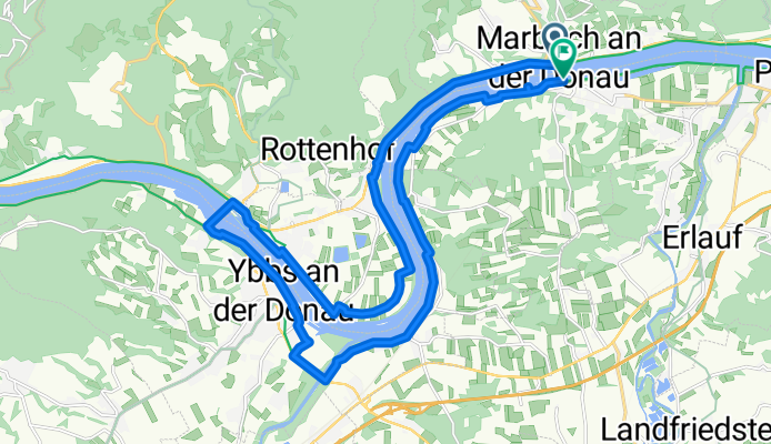 Donau-Bike-Event kleine Route West